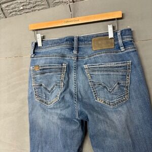 BKE Jake Straight Leg Mens Jeans 30x32 Medium Wash Blue Denim Casual